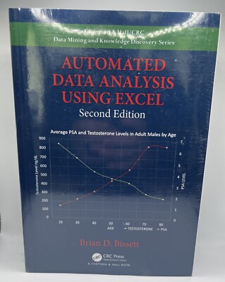 Automated Data Analysis Using Excel by Brian D. Bissett. SEALED FREE SHIPPING