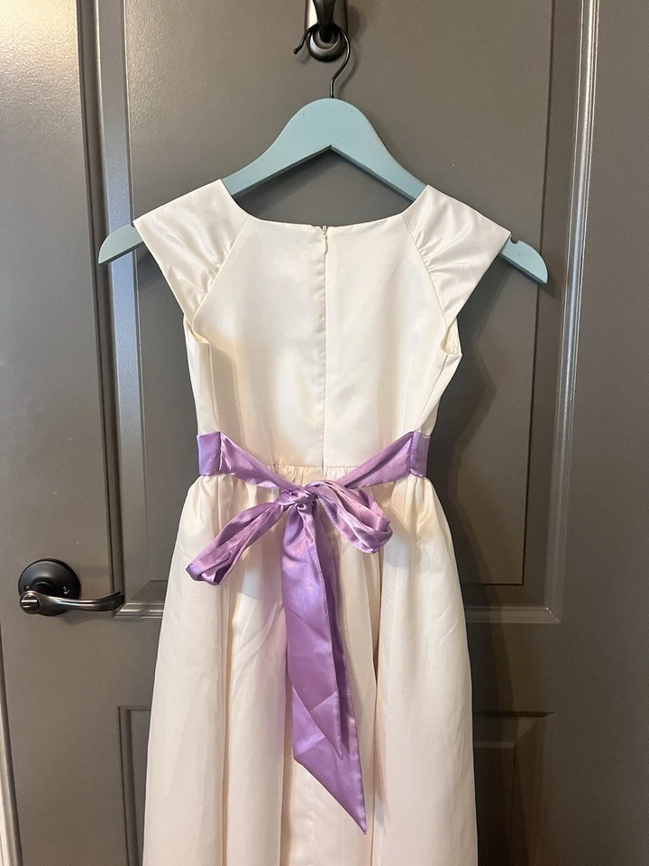 NIP American Girl Doll Cream Fancy Occasion Dress for Girls - Size 7 - Image 4 of 4