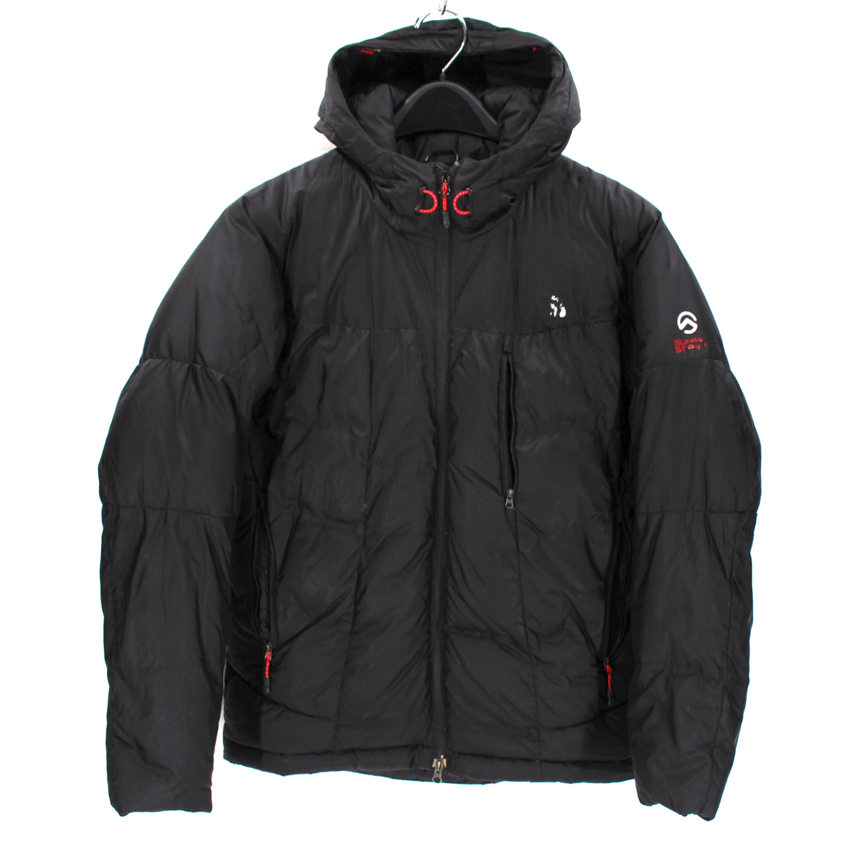 The North Face Summit Series Black Hooded Pertex Down Insulated