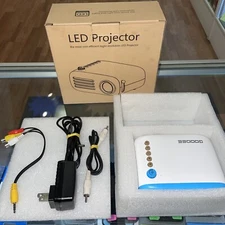 GooDee YG200 - Mini LED Pico Projector, Blue