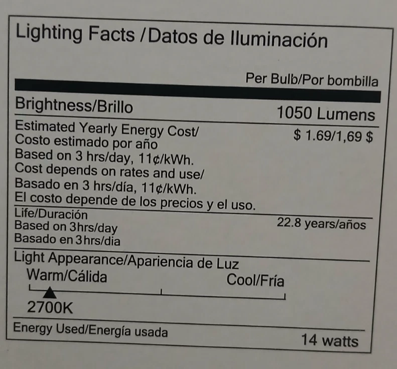 6 Pack PAR38 Flood Light Bulb  2700K Dimmable E26 Base 14W replace for 100W 120V - Image 3 of 4