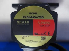 VEXTA STEPPING MOTOR PK564AW-T30 5-PHASE 0.024/ STEP  DC 0.87V FREE SHIPPING M74