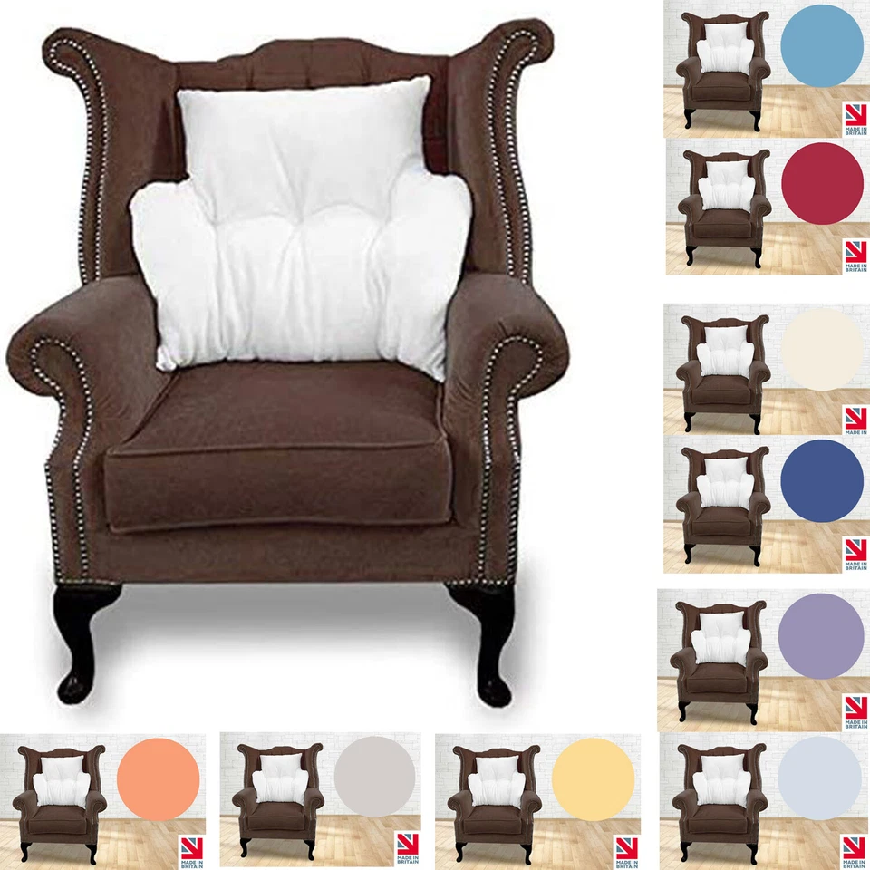 LANCASHIRE TEXTILES Chair Cushions Inners Inserts Pillows Orthopaedic Lumbar Back Support Cushions