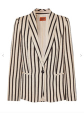 Nwt $2,730 Missoni Crochet Knit Jacket Orange Label Sz 42 It/us 6