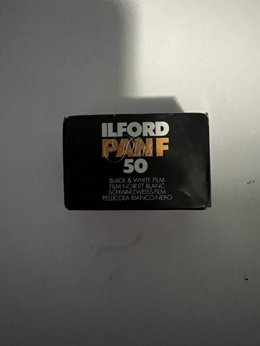 Ilford Pan F 50 B W Film ISO 50/18 Unopened Exp 02