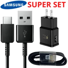 Adaptive Fast Wall Charger USB C Type C Charging Cable 4ft For SAMSUNG S23 S22