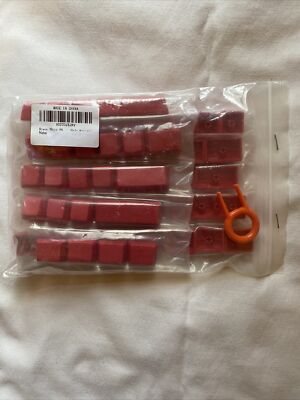 Blank Thick PBT OEM Profile 61 ANSI Keycaps for MX Switches Mechanical White