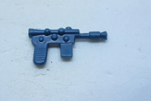 Blue Han Solo Gun/Blaster NO FLOAT  Repro Weapon Star Wars Figures