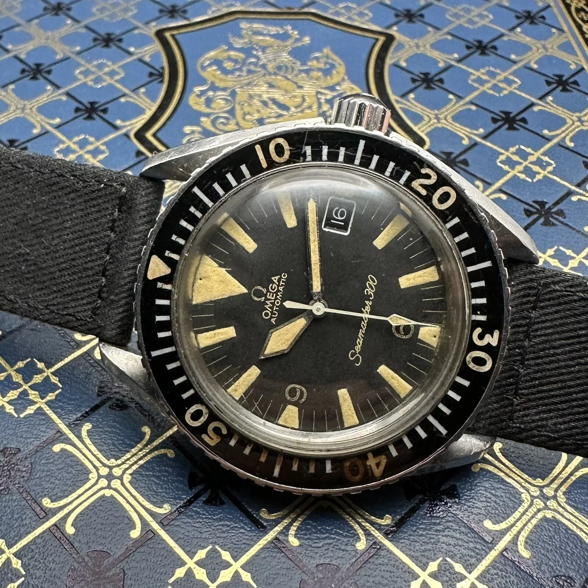 1968 Omega Seamaster 300 166.024 Big Triangle Vintage Automatic