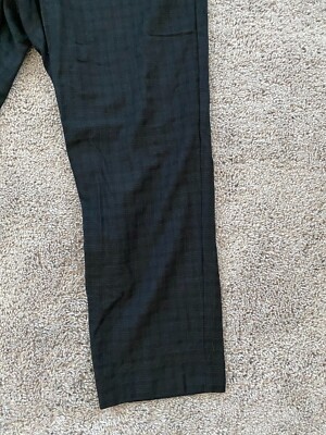 Ermenegildo Zegna Dress Pants Mens 38x27 (7-58 L) Wool Silk Blend