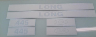 Long 445 Hood Decals | eBay
