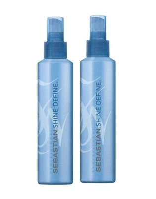 Sebastian Shine & Define Flexible Hold Hairspray 200ml x2 (400ml)