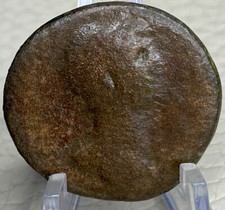 Genuine Large Ancient Roman Coin 117-138AD Emperor Hadrian Military Standards