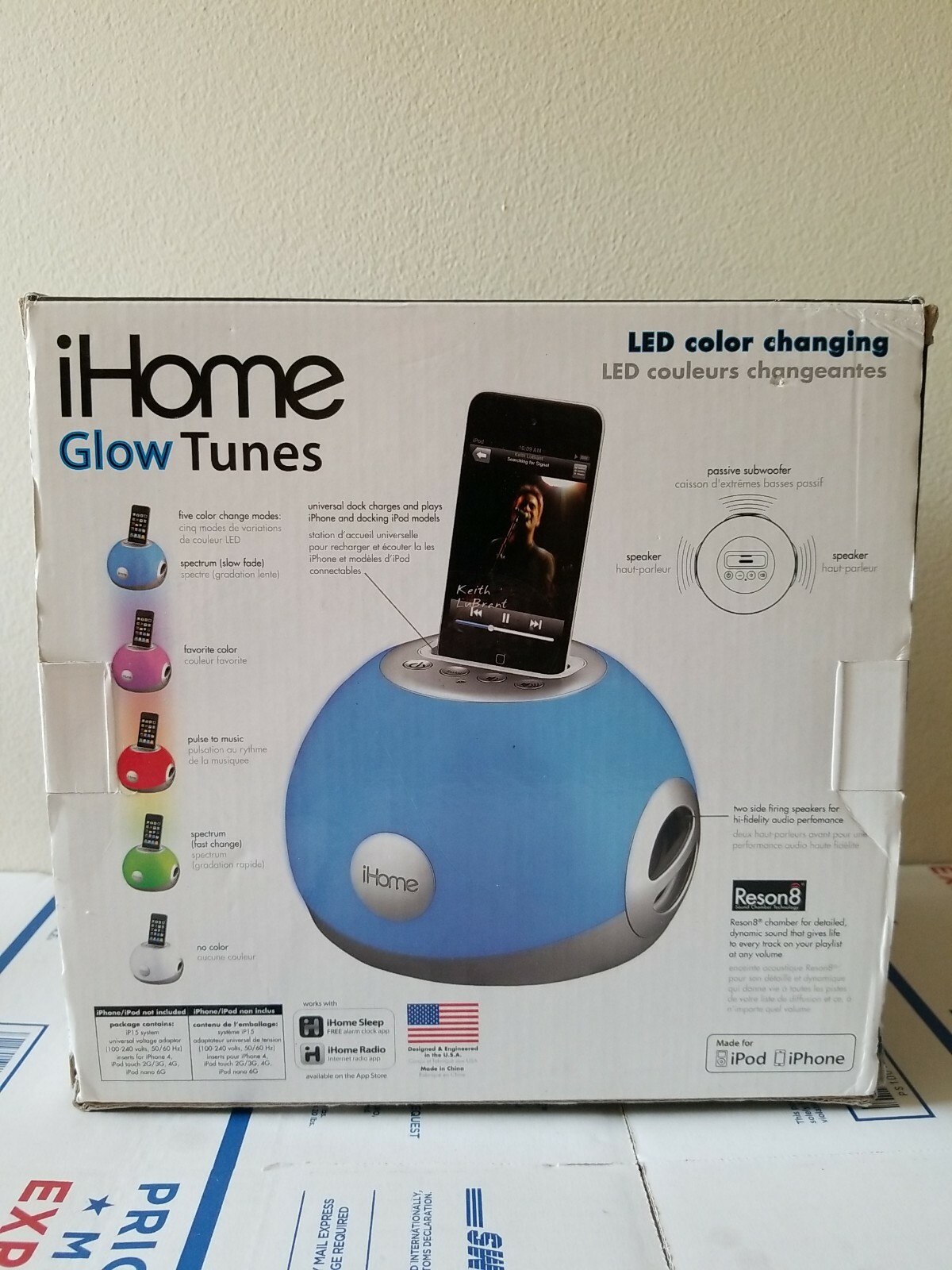 ihome glow tunes speaker