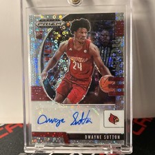 2020-21 Prizm Draft Picks DWAYNE SUTTON Rookie Fast Break Prospect Auto #PA-DS