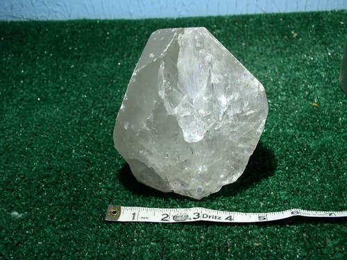 Large QUARTZ CRYSTAL 5.6 Lbs Pounds Rough - Picture 3 of 4