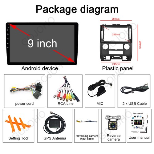 4+64GB Car Stereo Android 13 Radio Carplay GPS Navi BT For Ford Escape 2007-2012 - Picture 3 of 21