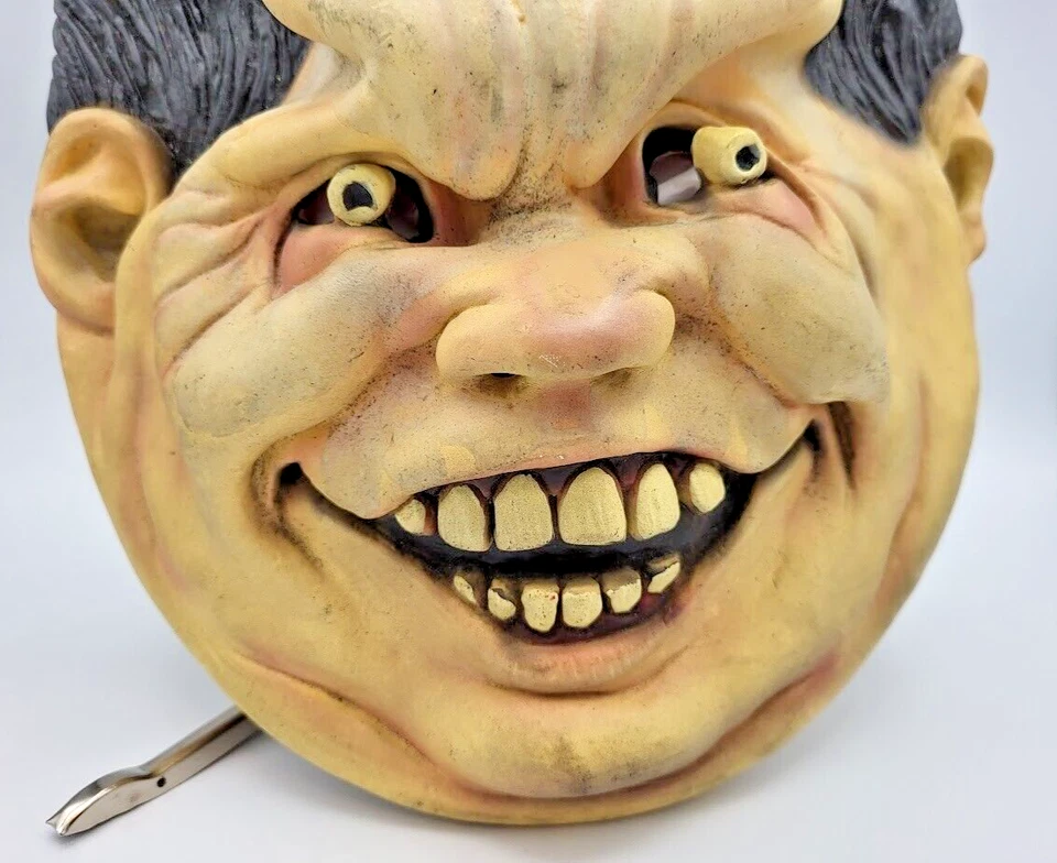 Disguise Inc. 2000 Glow in the Dark Latex Adult Mask Vintage Halloween Costume - Image 4 of 4