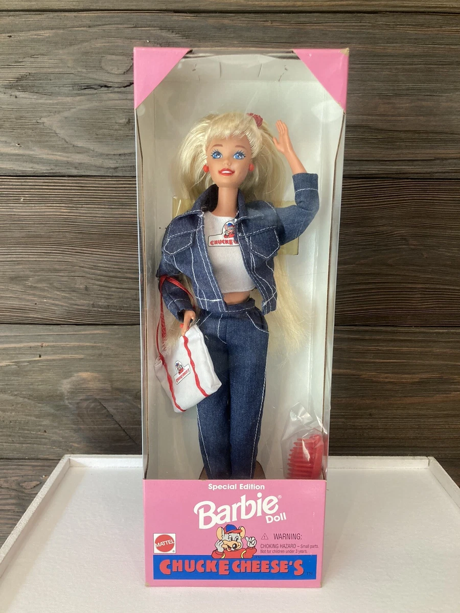 Barbie chuck e cheese sale