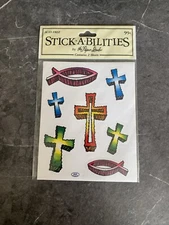 The Paper Studio Stickabilities RELIGIOUS Themed Stickers~NOS 2003