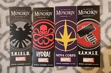 Munchkin Marvel Card Game Promo Bookmarks Set Of 4