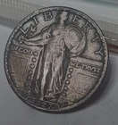 1927 STANDING LIBERTY QUARTER NICE VF