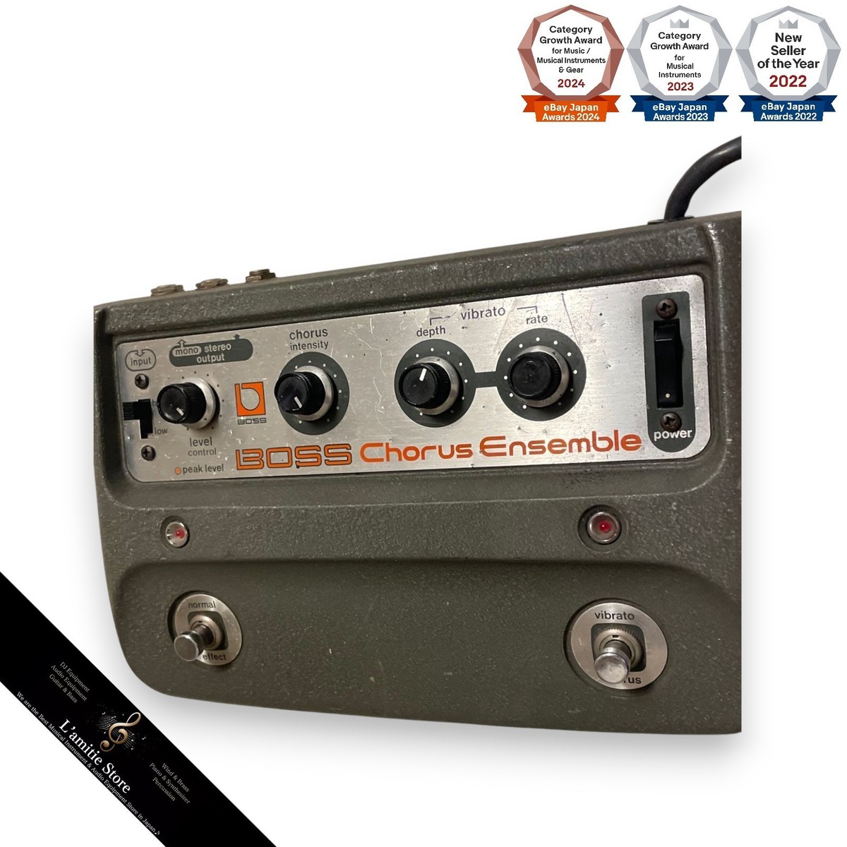 BOSS CE-1 Chorus Ensemble Vintage Analog Guitar Effecter Pedal CE1