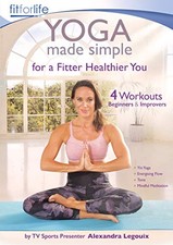 Yoga Made Simple - For a fitter healthier you - 4 workouts for Be... - DVD  XYVG