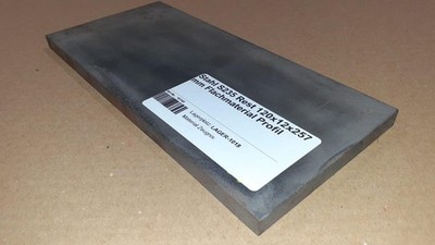 (126,73 EUR/m) Stahl S235 Rest 120x12x257 mm Flachmaterial Profil
