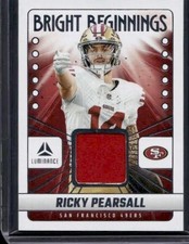 2025 Panini Luminance #BB-RPL Ricky Pearsall Bright Beginnings