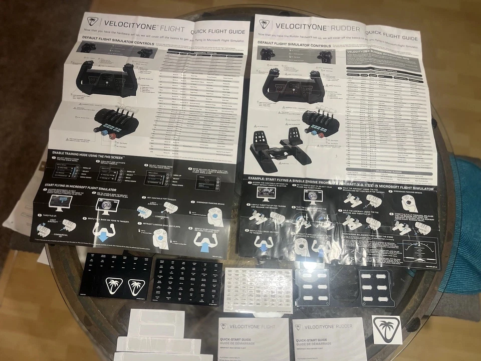 Complete Turtle Beach Fight Simulator  System and Controls and Headset NEW! - Image 4 of 4