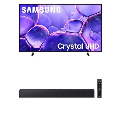 Samsung 43-Inch Class Crystal UHD U8000F 4K Smart TV (2025 Model) Endless Free C