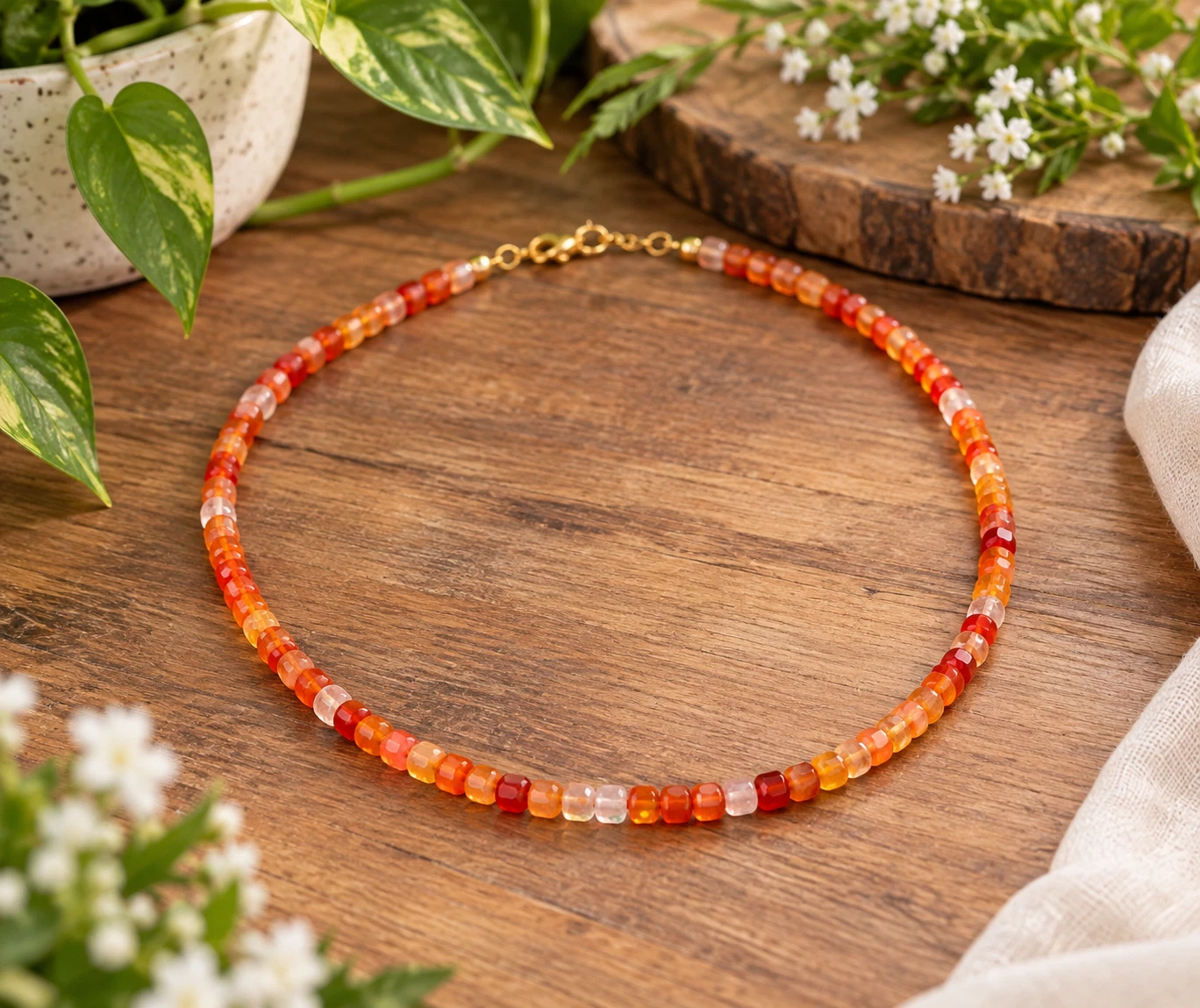 beaded necklace image 6