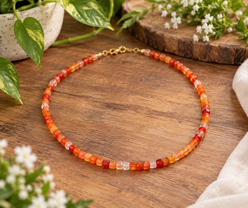 beaded necklace image 6