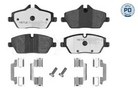 Meyle Bremsbelagsatz, Scheibenbremse MEYLE-PD: Advanced Perform 025 239 1517/PD