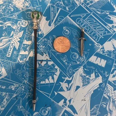 Felonious Vitruvian HACKS Dragon Staff & Dagger Only 4'' Scale Fodder Boos Fight