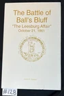 Battle of Ball's Bluff  Leesburg  VA Civil War Battles & Leaders Signed 1st Ed