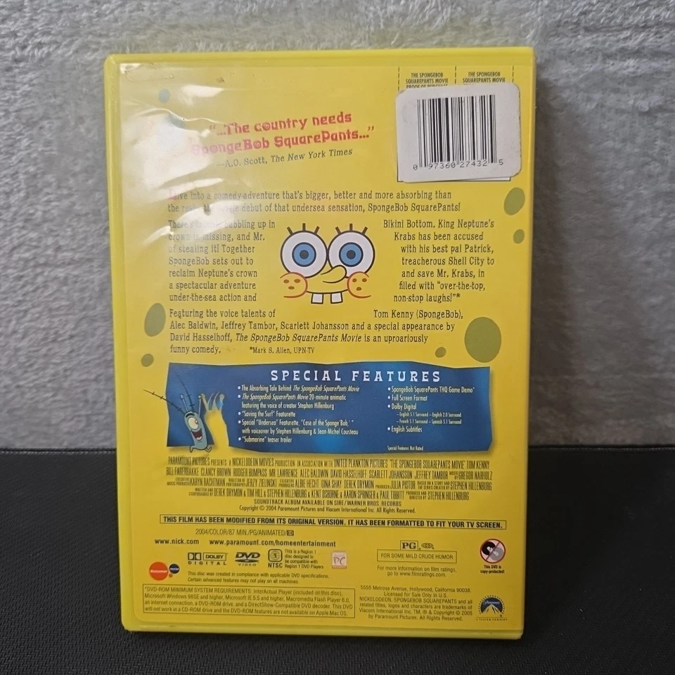 Spongebob Squarepants x 5 DVD Mixed Bundle Lot Nickelodeon Rugrats And Dora Dvds - Image 3 of 4