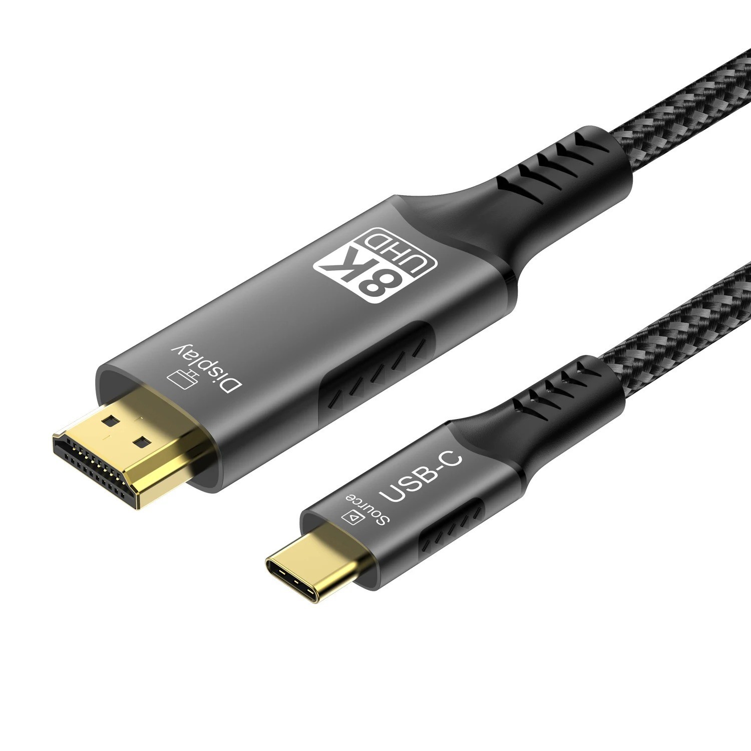 8K USB C to HDMI 2.1 Cable Adapter 8K60Hz Type C to HDMI Cable for Thunderbolt