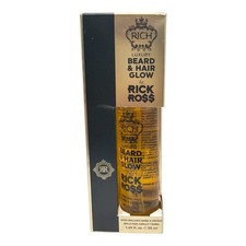 RICH By Rick Ross Luxury Beard Hair Glow 1.69fl.oz./50ml New In Box