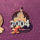 Disney WDW 2004 Sorcerer Mickey Cinderella's Castle Magic Kingdom & Epcot Pins — photo 3