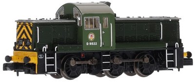 372-950ASF Graham Farish Spur N Class 14 D9522 - DCC Sound