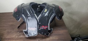 Riddell JPK+ AP Shoulder Pads Power RipKoprd w/BackPlate Medium 36"-38"/16"-17"