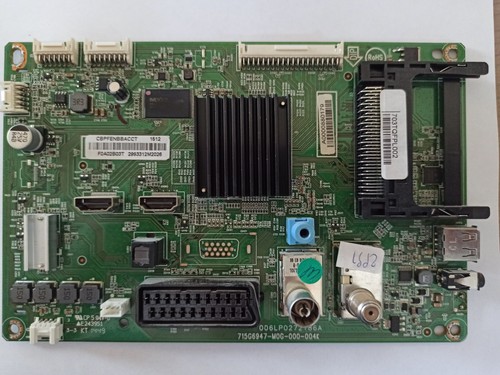 Philips TV Mainboard 715G6947-M0G-000-004K 705TQFPL002 aus 40PFK6300/12 DEFEKT