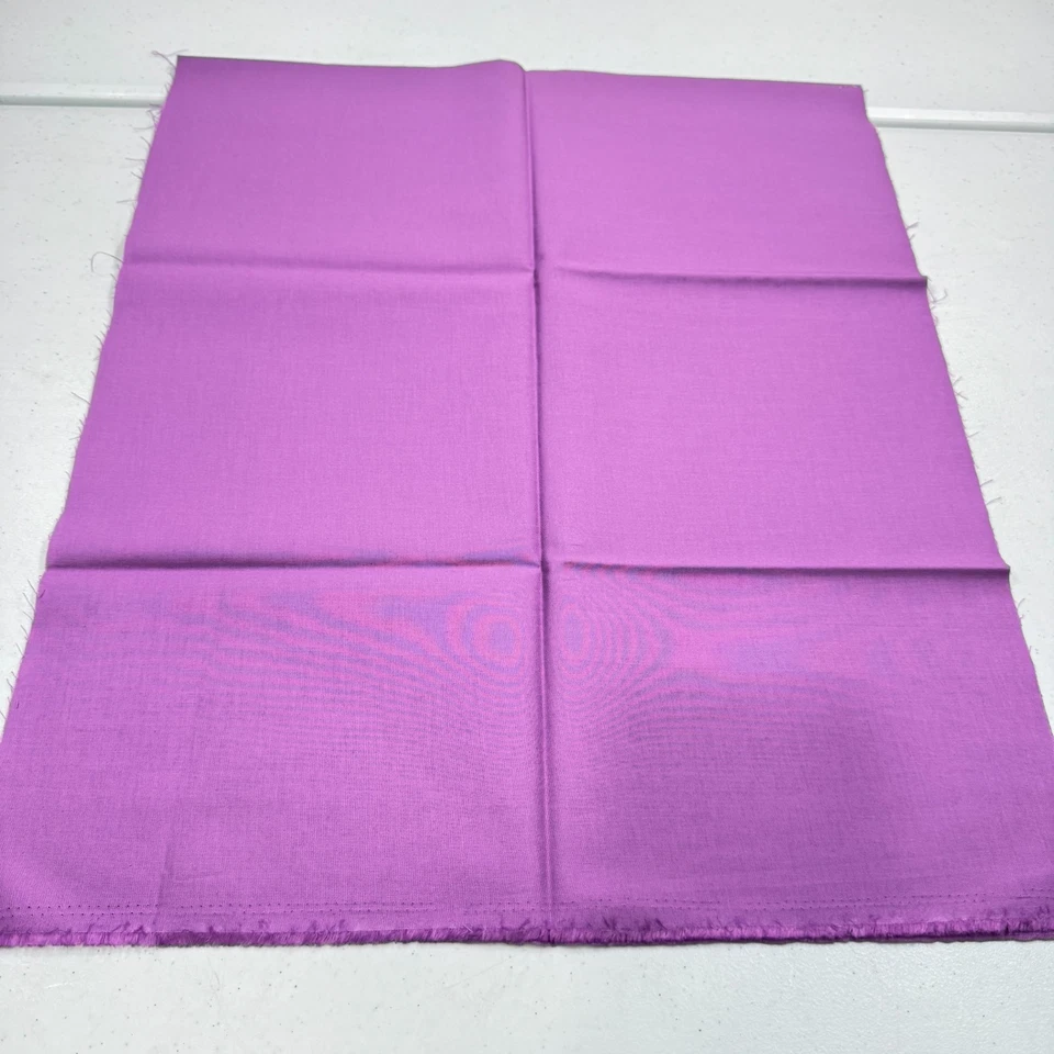 quilting fabric solid purple cotton 42x18 - Image 2 of 4