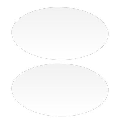 2 Pcs Badezimmer Wandspiegel Dekorativer Wanddekorationsaufkleber