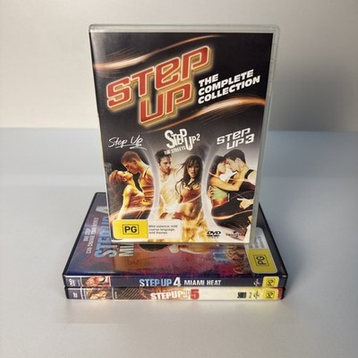 Step Up Movie Complete Series Collection 1 2 3 4 5 VGC Region 2 4 PAL Free Post.
