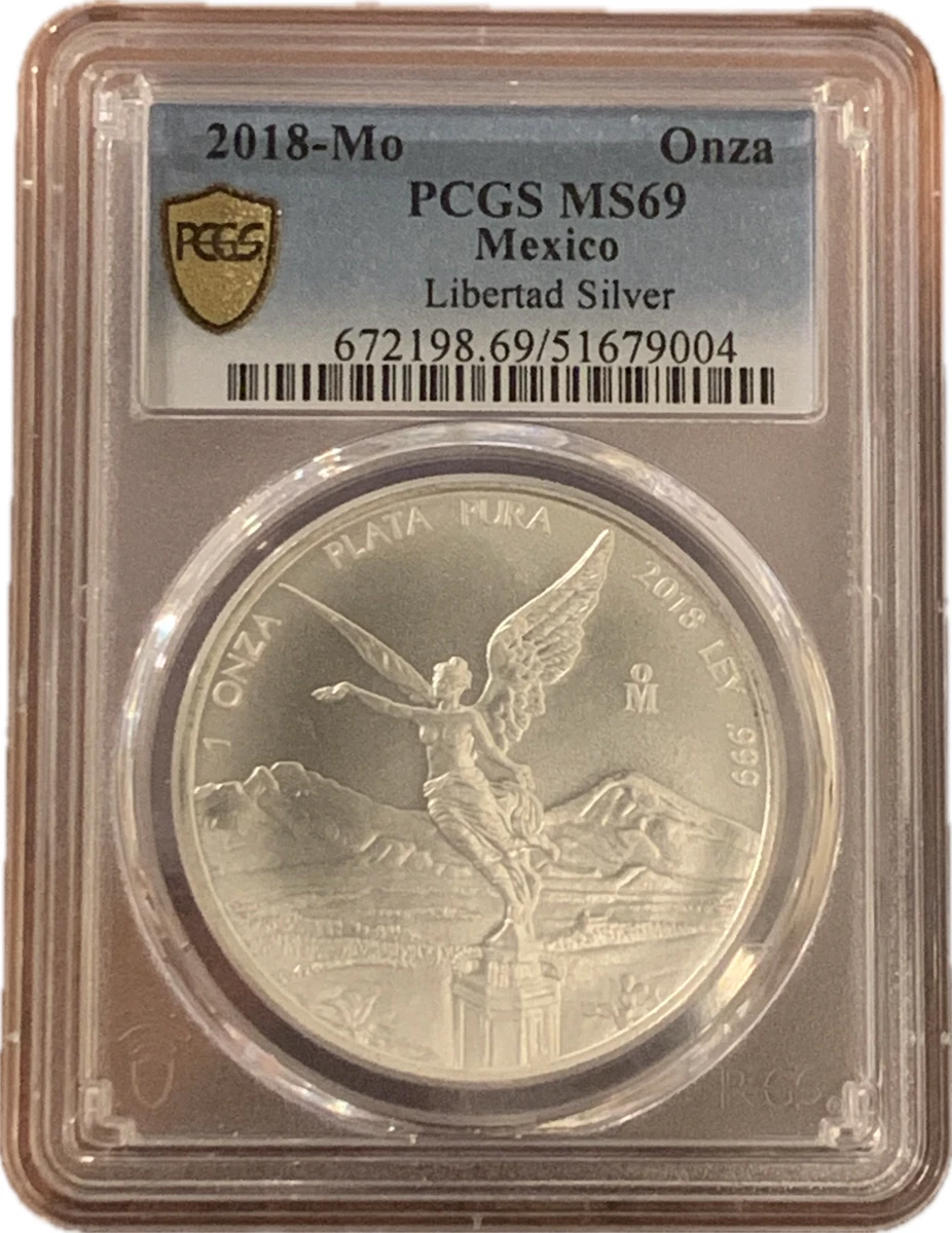 Grade MS 69 PCGS Certified Silver Bullion Coins 2018 for sale | eBay