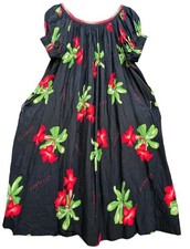PNG Meri Blouse - Floral print, with Pockets. Ankle Length.