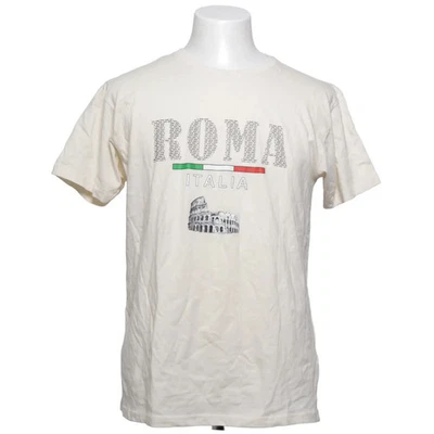 T-shirt Tutto, T-shirt, Taille : L, Beige, Coton, Imprimé, Homme #DVr - Photo 1/4